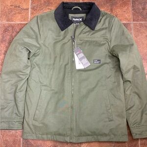 Hurley Men's Green Lightweight Jacket